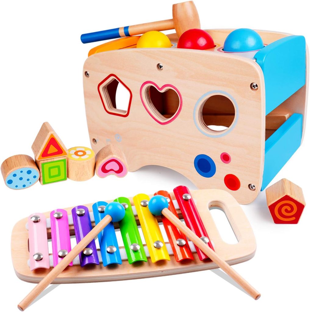 rolimate Hammering Pounding Toys Wooden Educational Toy