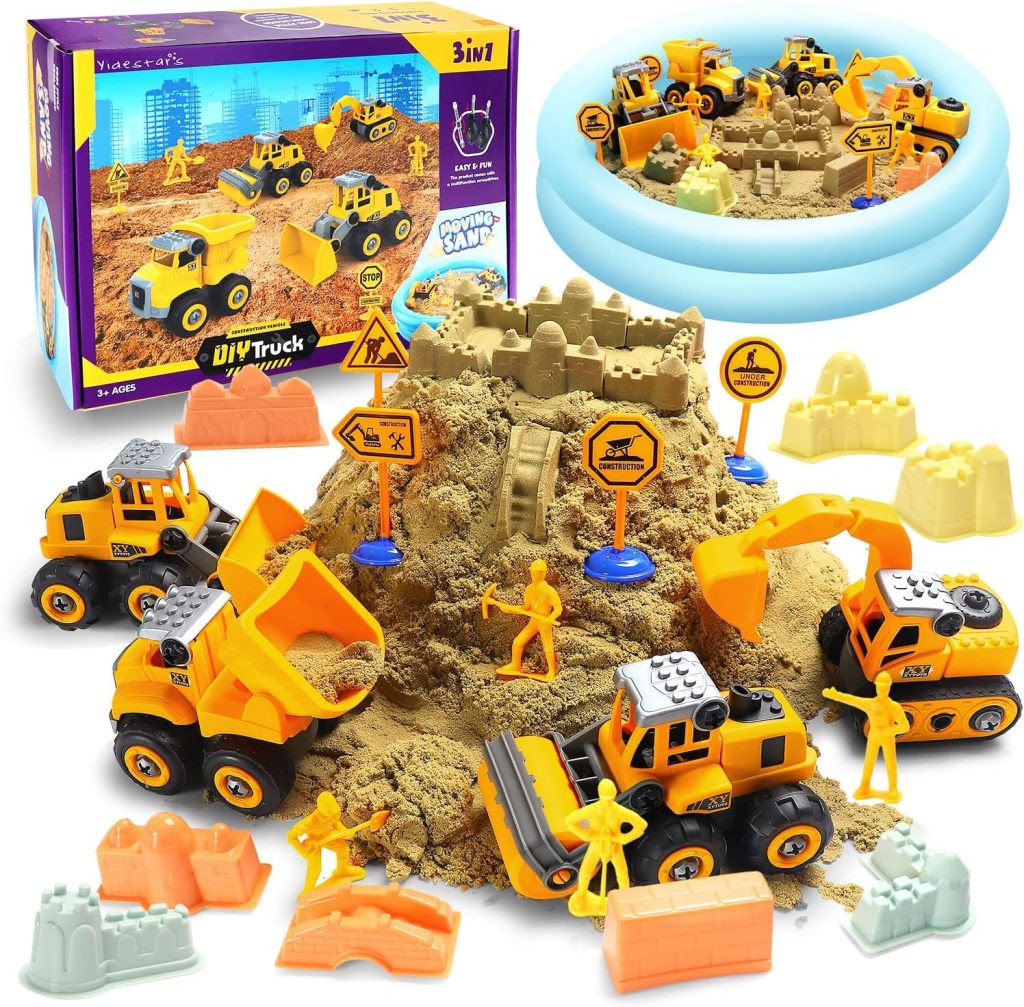 YIDESTARS Play Construction Sand